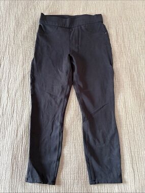 SPANX Black Ankle Crop Performance Ponte Pants